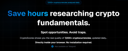 Inside cryptoscores: a data-driven approach to crypto analysis