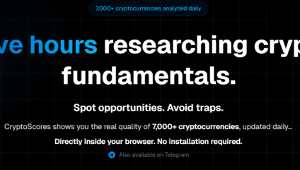 Inside cryptoscores: a data-driven approach to crypto analysis